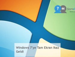 Windows 7’ye Tam Ekran Ikaz Geldi