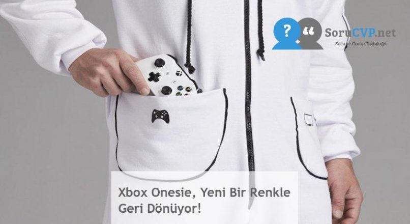 Xbox Onesie, Yeni Bir Renkle Geri Dönüyor!