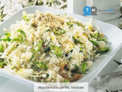 Maydanozlu pirinç salatası