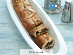 Etli örtük pide