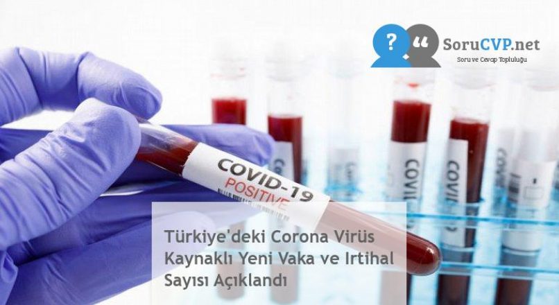 Türkiye’deki Corona Virüs Kaynaklı Yeni Vaka ve Irtihal Sayısı Açıklandı